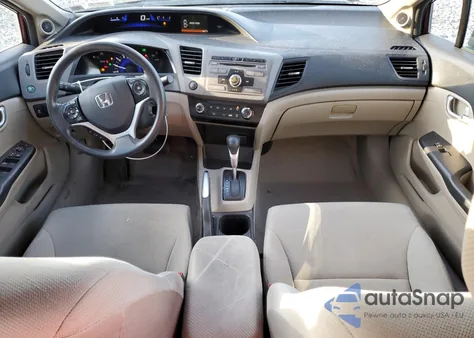 2012 Honda Civic Ex from USA, damaged, VIN 2HGFB2F84CH612801